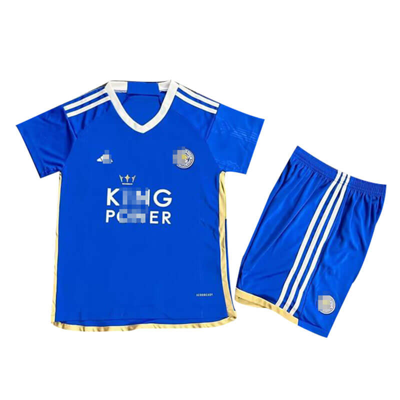 Camiseta Leicester City 2023/2024 Home Niño Kit